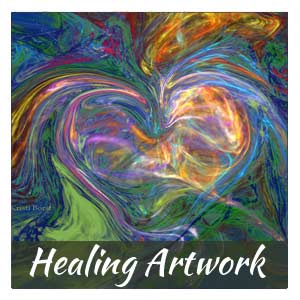 Kristi's Emerging to Love energy-inform Healing Artwork
