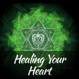 Kristi's artwork for heart chakra. Mp3 healing of heart for loss, heartache, and physical organs in this region