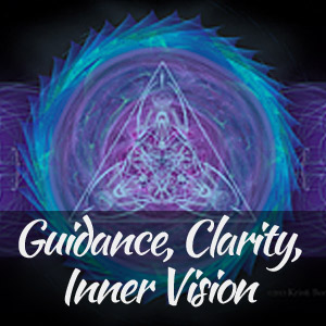 Kristi's energy healing art with Guidance Clarity Inner Vision for Third-Eye Chakra