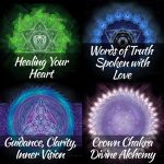 Kristi&apos;s chakra healing art for lower four chakras